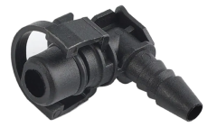 Соединитель (штуцер) патрубка подогрева дроссельной заслонки для двигателей GM/OPEL